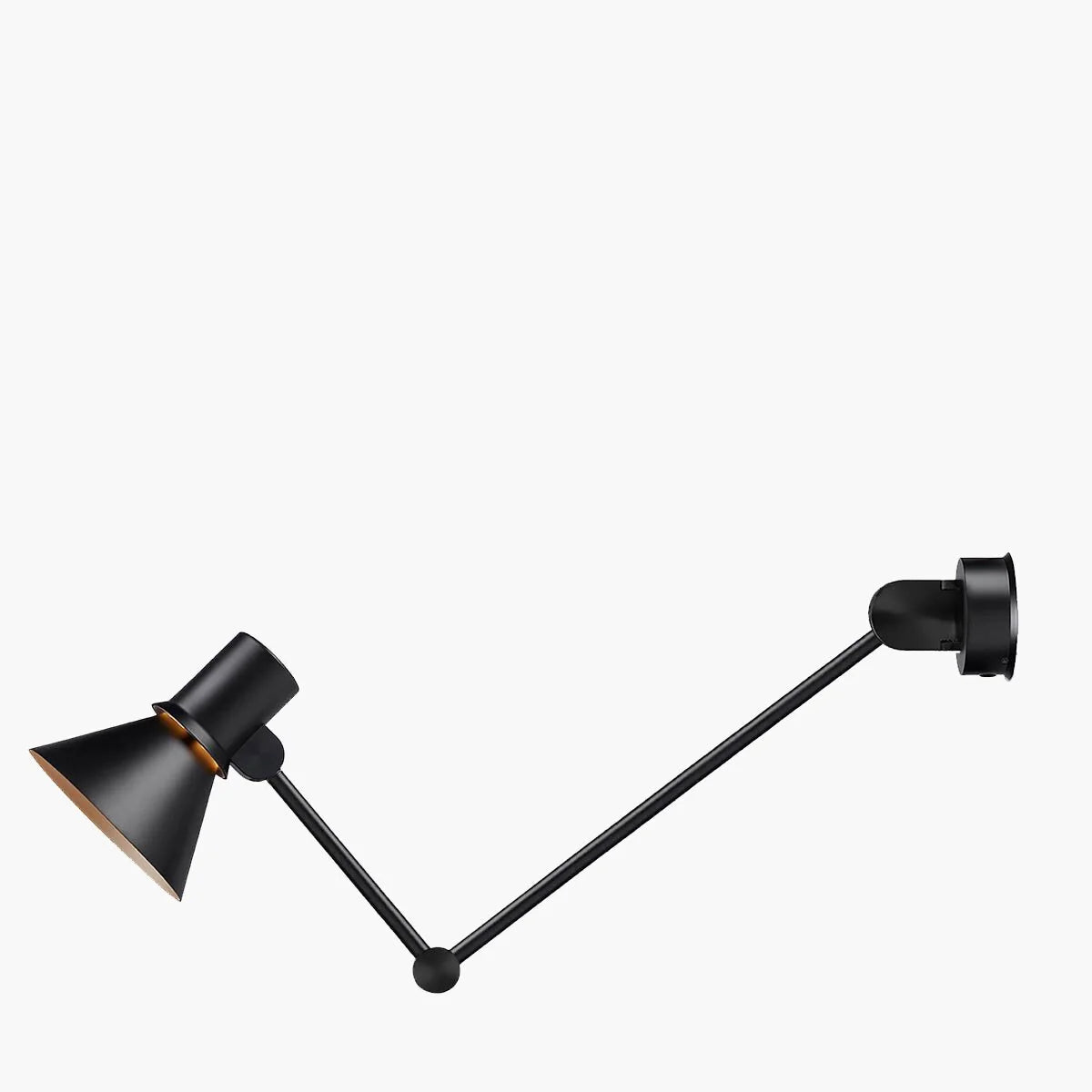Anglepoise Type 80 W3 Matte Black Wall Light