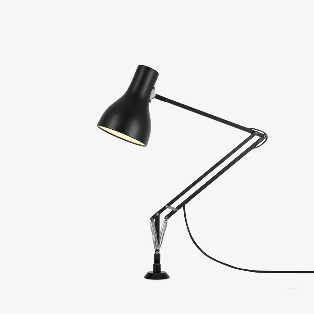 Anglepoise Type Range Jet Black Desk Insert