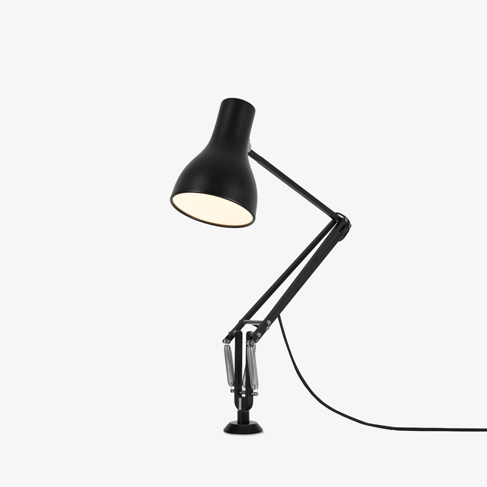 Anglepoise Type Range Jet Black Desk Insert