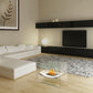 Anywhere Fireplace Broadway Beige Freestanding Bio-ethanol Liquid Fuel Fireplace
