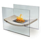 Anywhere Fireplace Broadway Beige Freestanding Bio-ethanol Liquid Fuel Fireplace