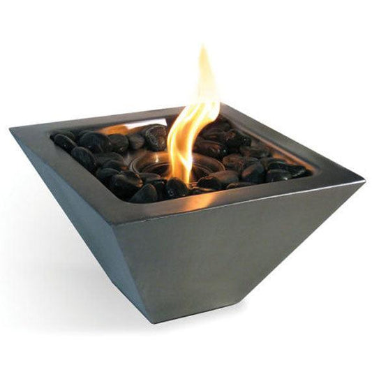 Anywhere Fireplace Empire Stainless Steel Tabletop Bio-ethanol Gel Fuel Fireplace