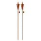 Anywhere Fireplace Hammered Copper Ground Stake Cintronella/Lamp Oil Cone Torch Set of 2