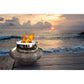 Anywhere Fireplace Mercury Stainless Steel 2-in-1 Fireplace/Lantern