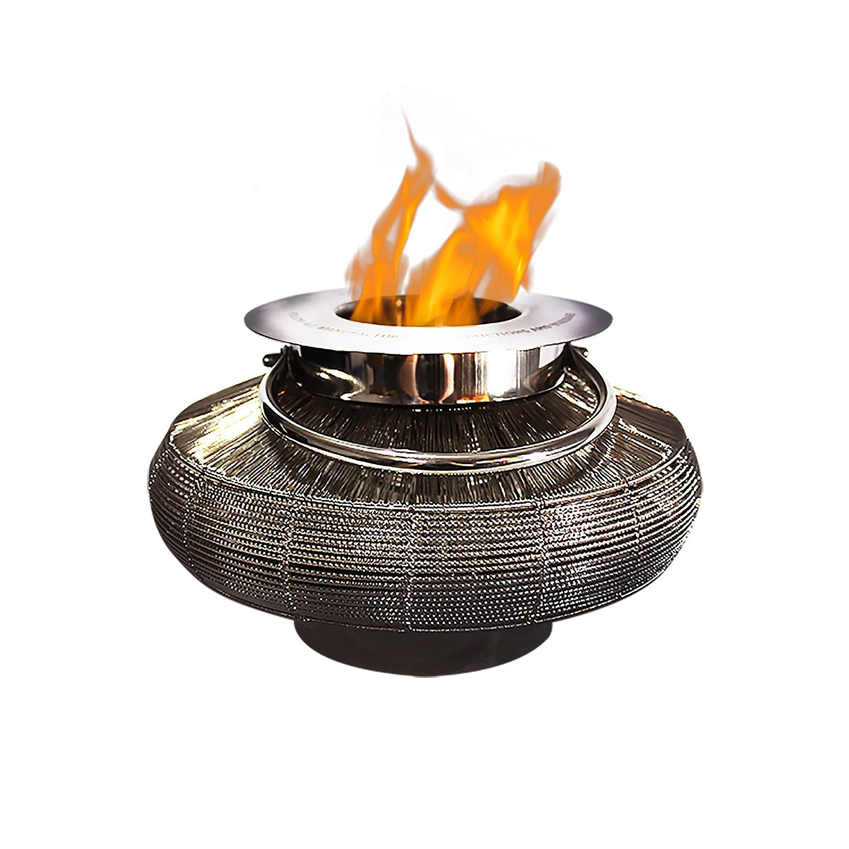 Anywhere Fireplace Mercury Stainless Steel 2-in-1 Fireplace/Lantern