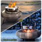 Anywhere Fireplace Mercury Stainless Steel 2-in-1 Fireplace/Lantern