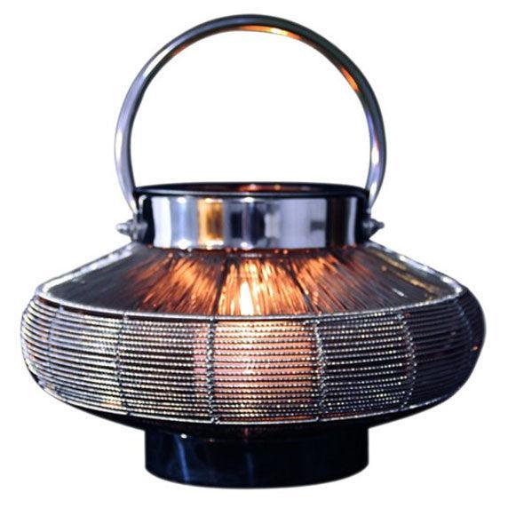 Anywhere Fireplace Mercury Stainless Steel 2-in-1 Fireplace/Lantern