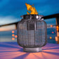 Anywhere Fireplace Neptune Stainless Steel 2-in-1 Fireplace/Lantern