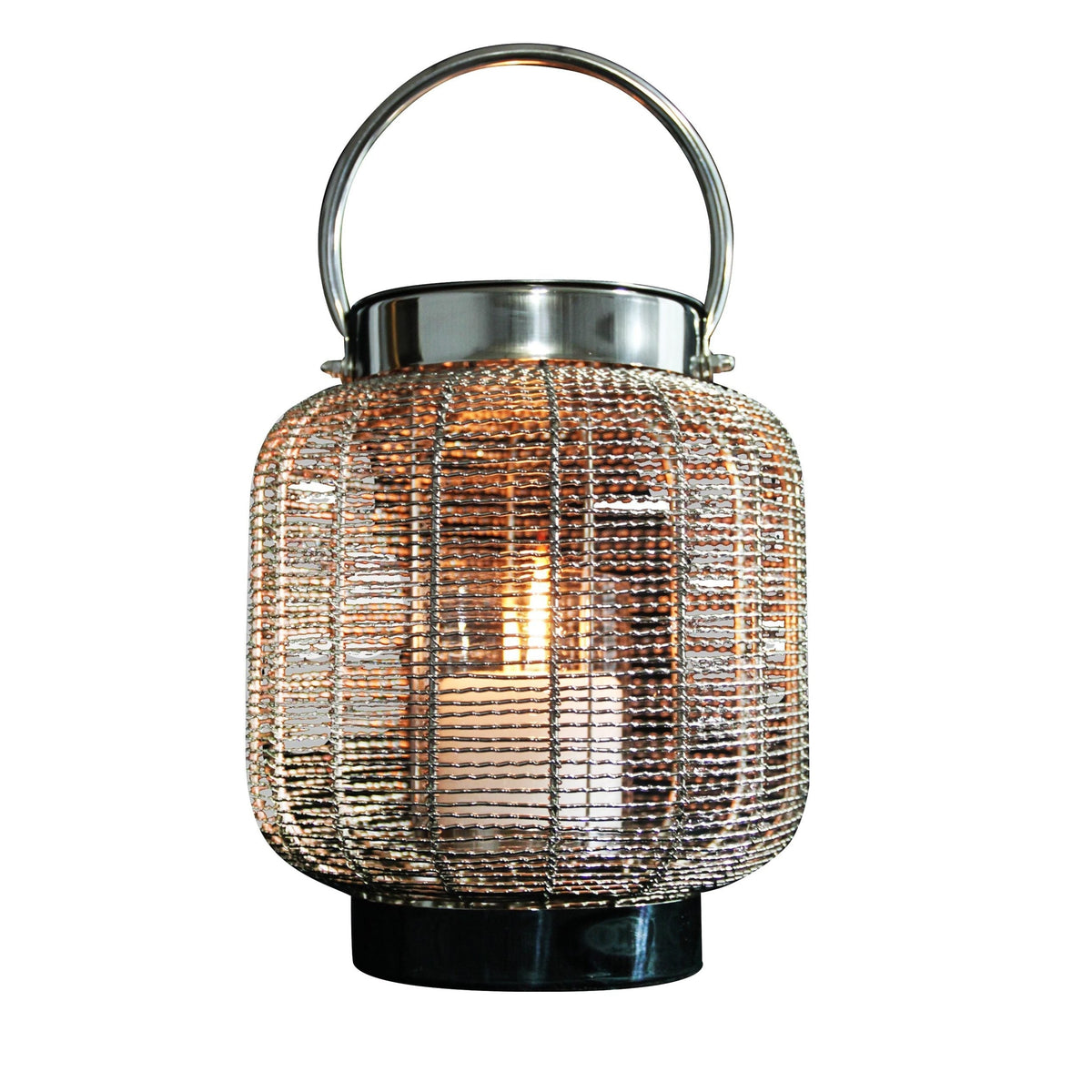 Anywhere Fireplace Neptune Stainless Steel 2-in-1 Fireplace/Lantern