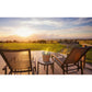 Anywhere Fireplace Sag Harbor Teak Tabletop Bio-ethanol Gel Fuel Fire Bowl