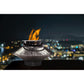 Anywhere Fireplace Saturn Stainless Steel 2-in-1 Fireplace/Lantern