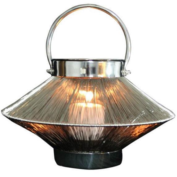 Anywhere Fireplace Saturn Stainless Steel 2-in-1 Fireplace/Lantern