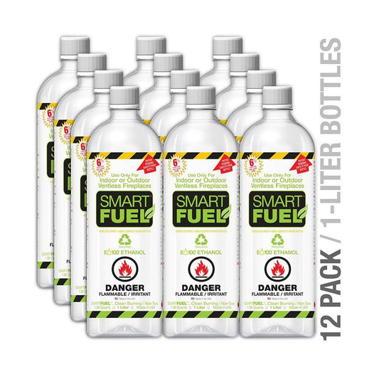 Anywhere Fireplace Smart Fuel 12 x 1 Liter Pack