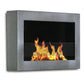 Anywhere Fireplace SoHo Stainless Steel Wall Mount Bio-ethanol Liquid Fuel Fireplace