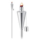 Anywhere Fireplace Stainless Steel Ground Stake Cintronella/Lamp Oil Cone Torch Set of 2