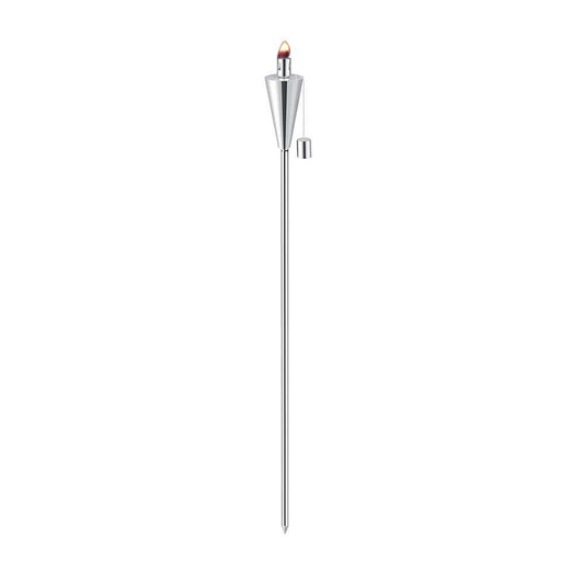 Anywhere Fireplace Stainless Steel Ground Stake Cintronella/Lamp Oil Cone Torch Set of 2