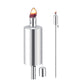 Anywhere Fireplace Stainless Steel Ground Stake Cintronella/Lamp Oil Cylinder Torch Set of 2