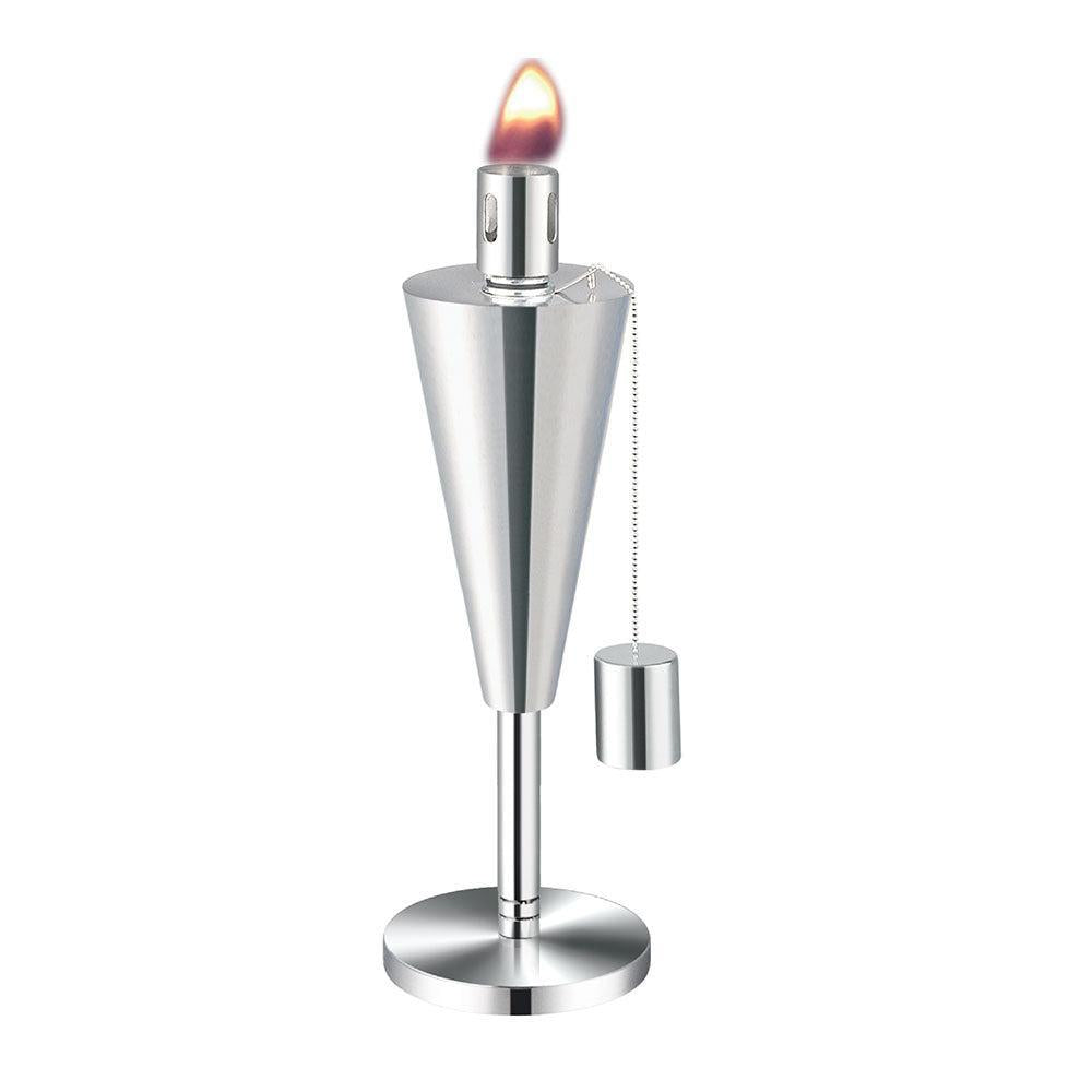 Anywhere Fireplace Stainless Steel Tabletop Cintronella/Lamp Oil Cone Torch