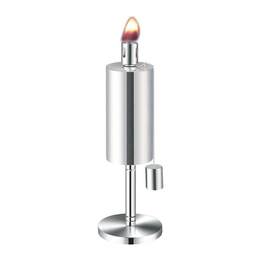 Anywhere Fireplace Stainless Steel Tabletop Cintronella/Lamp Oil Cylinder Torch