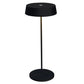 Arnsberg Alessandro Volta 12" Black Portable Battery-Powered Dimmable LED Lamp With USB Type-C Charger
