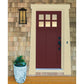 Arroyo Craftsman Aberdeen 7" x 14" Mission Brown Wall Mount with Frosted Glass Shade