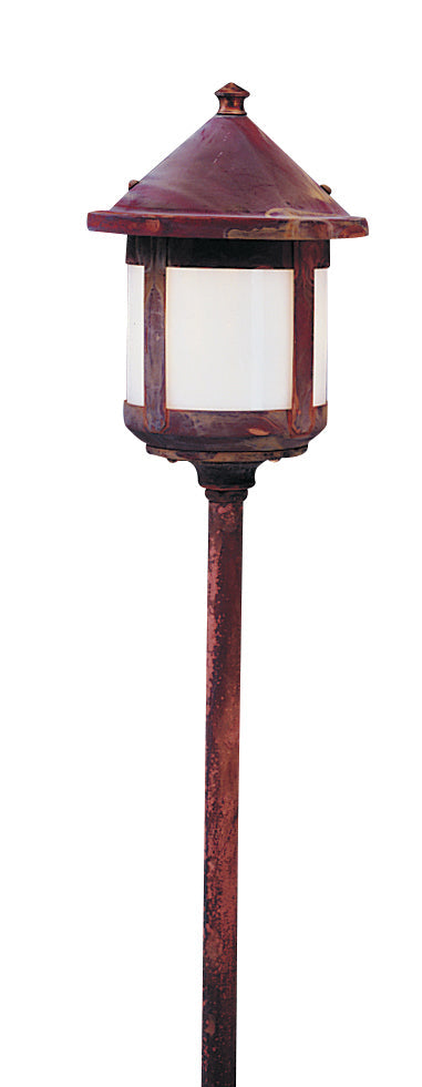 Arroyo Craftsman Berkeley 6" Satin Black Short Body Stem Mount With Cream Glass