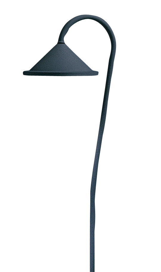 Arroyo Craftsman Berkeley 8" Raw Copper Low Voltage Roof With 36" Bo Peep Stem