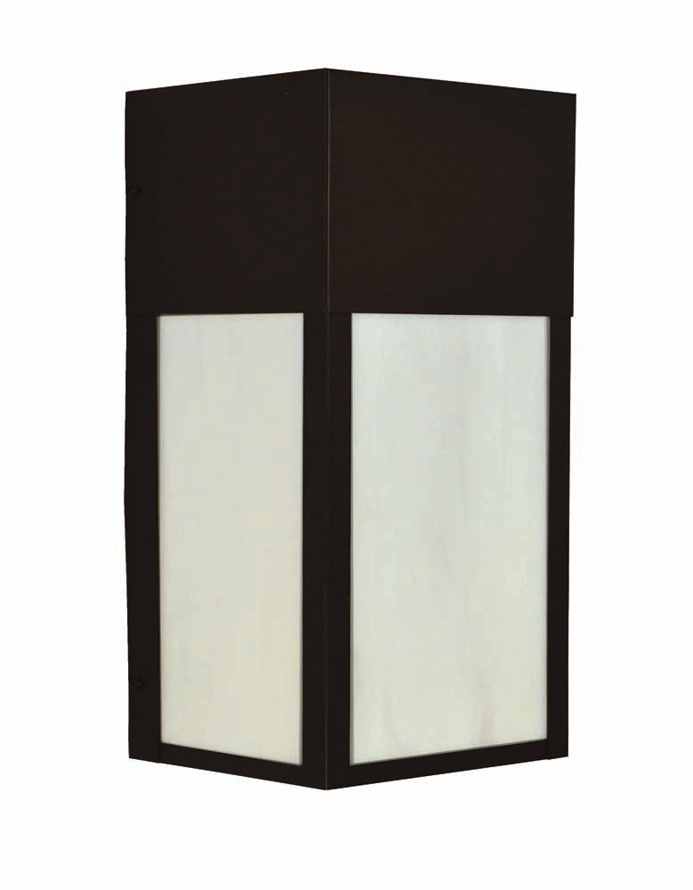 Arroyo Craftsman Boulevard 12" Antique Copper High Wall Mount With Aerolite Glass