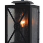 Arroyo Craftsman Exeter 6" Pewter With Clear Glass