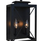 Arroyo Craftsman Exeter 9" Pewter Wall Sconce With Off White Glass