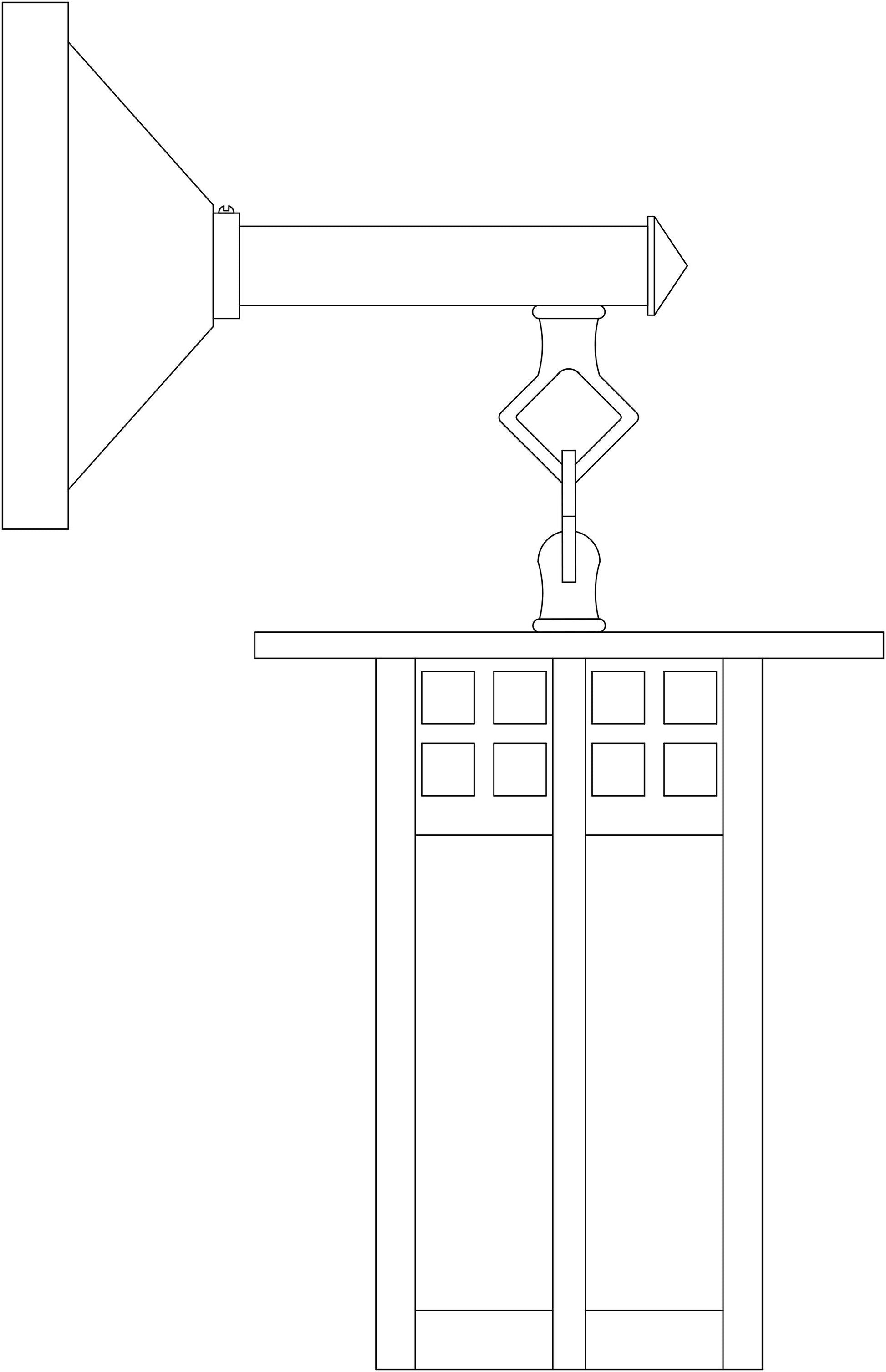 Arroyo Craftsman Glasgow 6" Pewter Straight Arm Long Body Wall Mount With White Opalescent Glass