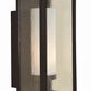 Arroyo Craftsman Meredith 15" Antique Copper High Wall Mount With Aerolite Glass