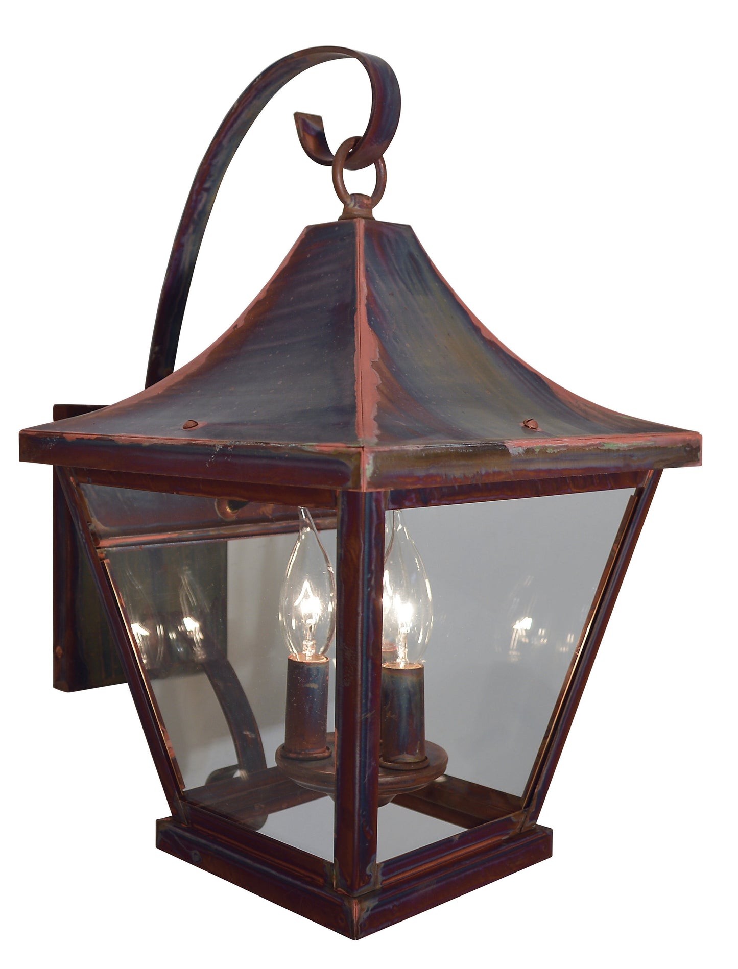 Arroyo Craftsman Nantes 10" Satin Black Wall Mount With Rain Mist Glass
