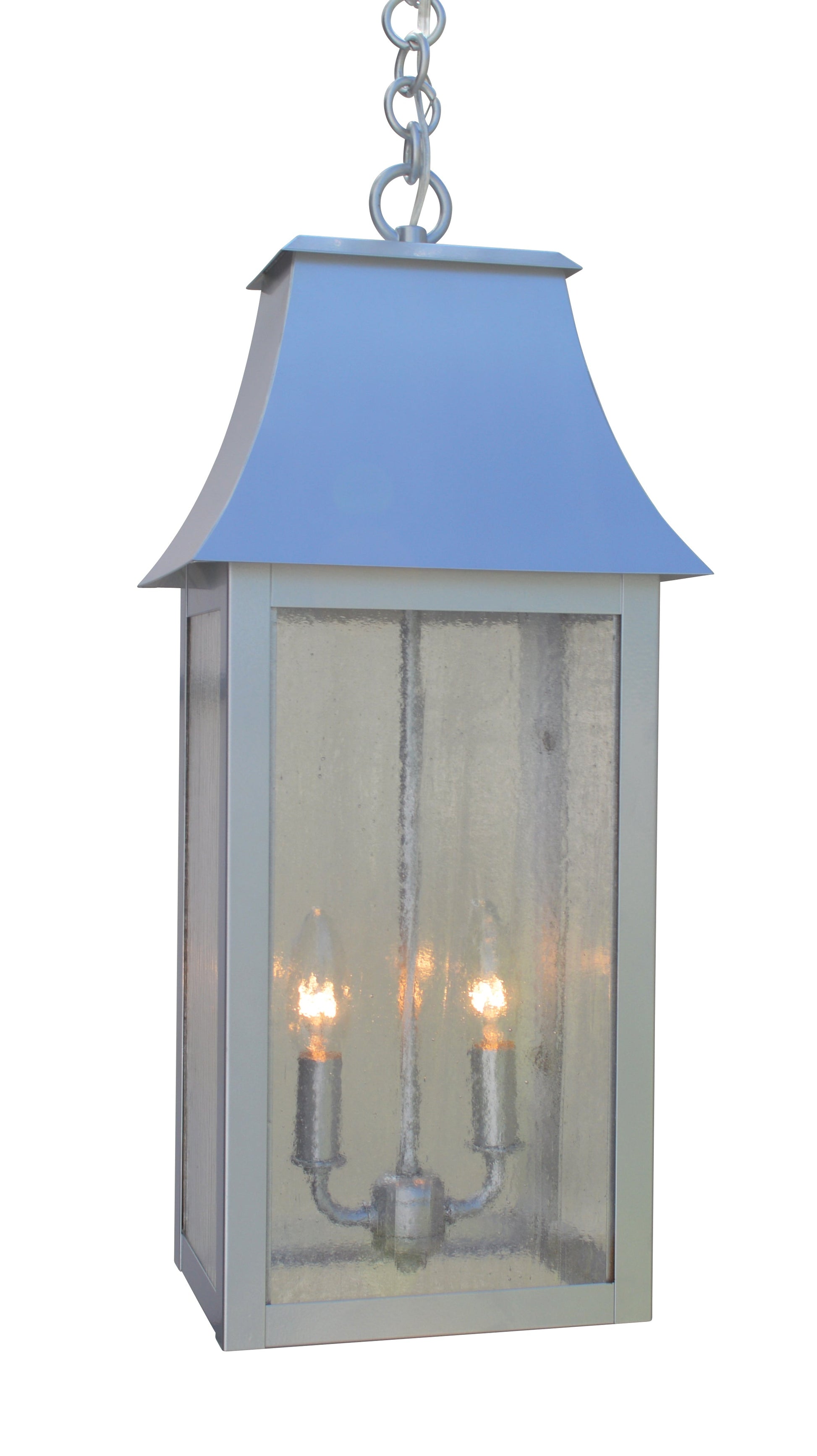 Arroyo Craftsman Orpington 10" Slate Pendant Lighting With Rain Mist Glass