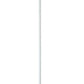 Benzara 3-Way White Torchiere Floor Lamp With Frosted Glass shade and Stable Base