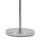 Benzara Silver Contemporary Floor Lamp With Metal and Acrylic Ball Shades