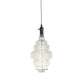 Bulbrite 4W LED Beehive Shaped Grand 2200K Filament with Vintage Gunmetal Pendant