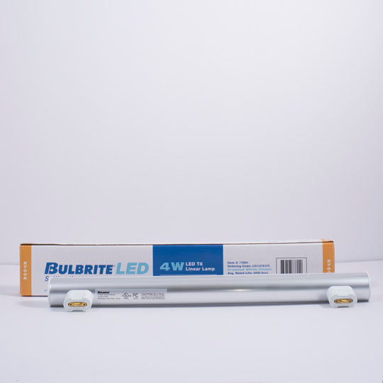 Bulbrite 4W LED T8 2700K S14S Linear Lamp