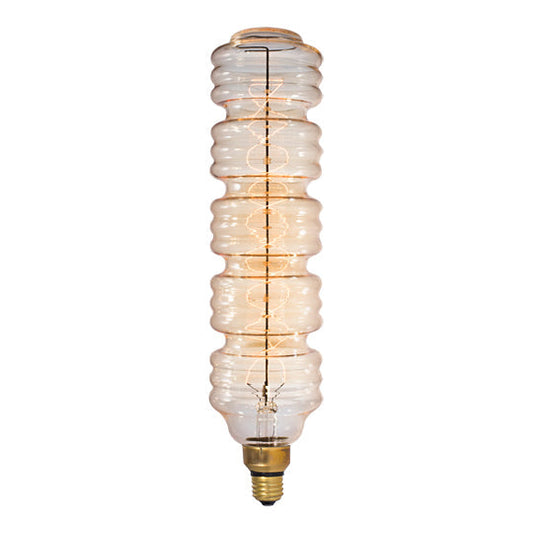 Bulbrite 60W Water Bottle Shaped Grand Nostalgic Spiral