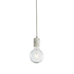 Bulbrite 8.5W LED G40 2700K Filament E26 Fully Compatible Dimming Natural Marble White Pendant