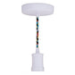 Bulbrite Direct Wire Contemporary Socket White-Multi Cord Pendant