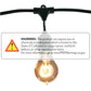 Bulbrite Nostalgic A19 Lamps 48' String Light