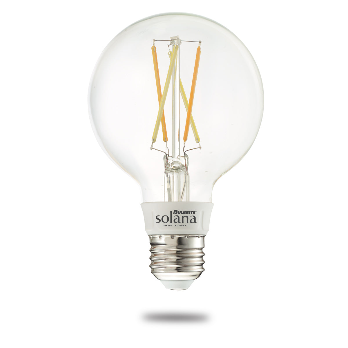 Bulbrite Smart LED WIFI Bulb 5.5W G25 White Light Clear 60W Equivalent 1PK