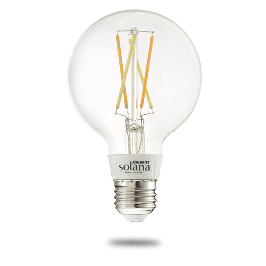 Bulbrite Smart LED WIFI Bulb 5.5W G25 White Light Clear 60W Equivalent 1PK