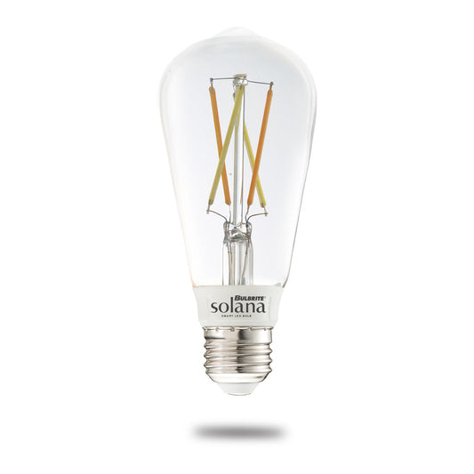 Bulbrite Smart LED WIFI Bulb 5.5W ST18 White Light Clear 60W Equivalent 1PK