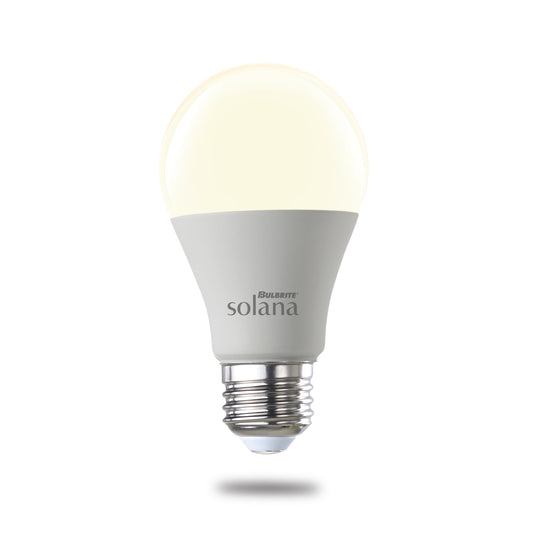 Bulbrite Smart LED WIFI Bulb 9W A19 90CRI White Light 60W Equivalent 1PK
