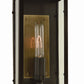 Arroyo Craftsman Charleston 16 1/2" Antique Brass High Wall Mount With Aerolite Glass