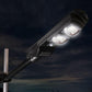 Classy Caps Black ABS Solar Security Street Light
