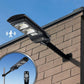 Classy Caps Black ABS Solar Security Street Light