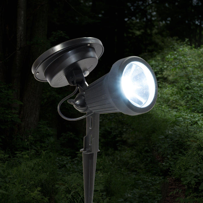 Classy Caps Black High Performance Solar Spotlight